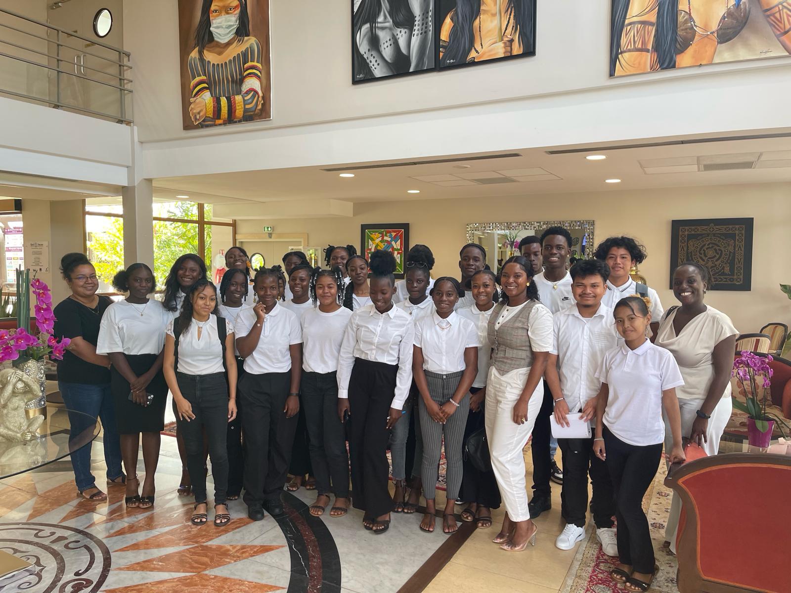Sortie à Cayenne - à la rencontre de professionnels pour découvrir des métiers liés à l’accueil 